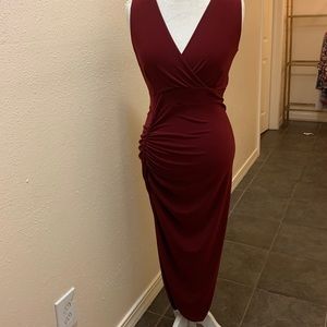 Maroon Dress